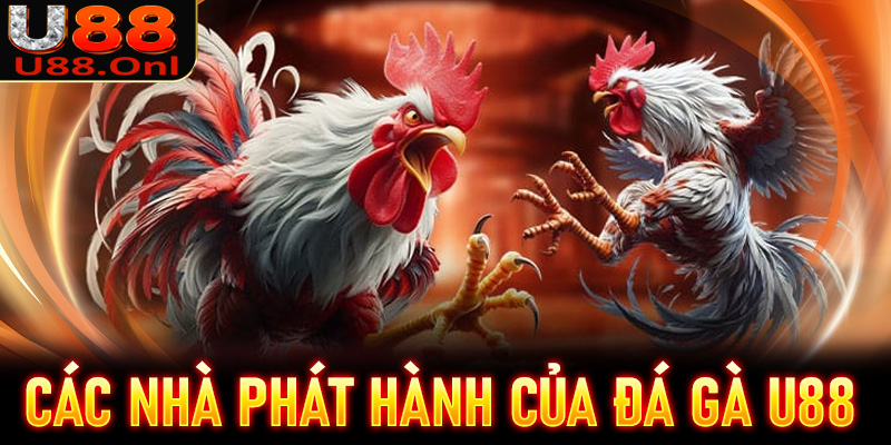 Các nhà phát hành đang hợp tác với đá gà U88